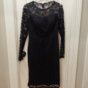 NWT BLACK LACE DRESS SIZE 6